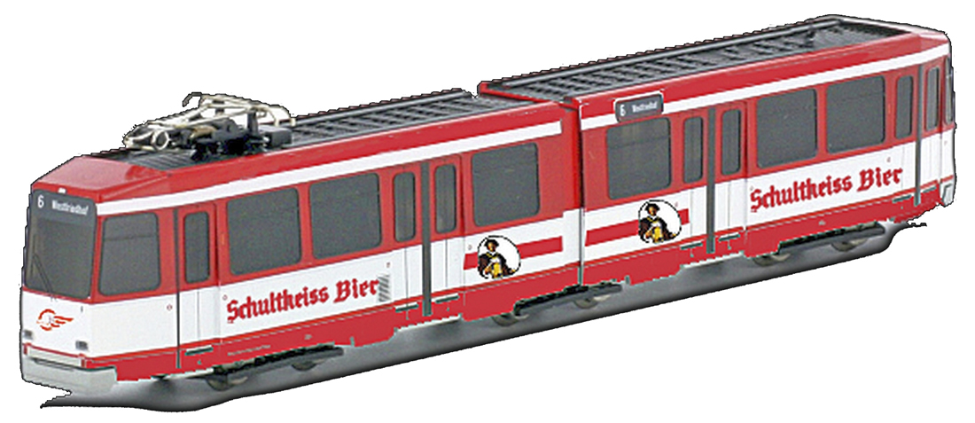 Hobbytrain H14904 Schultheiss Pils Straßenbahn Düwag M6 BOGESTRA DSS N 1:160 OVP
